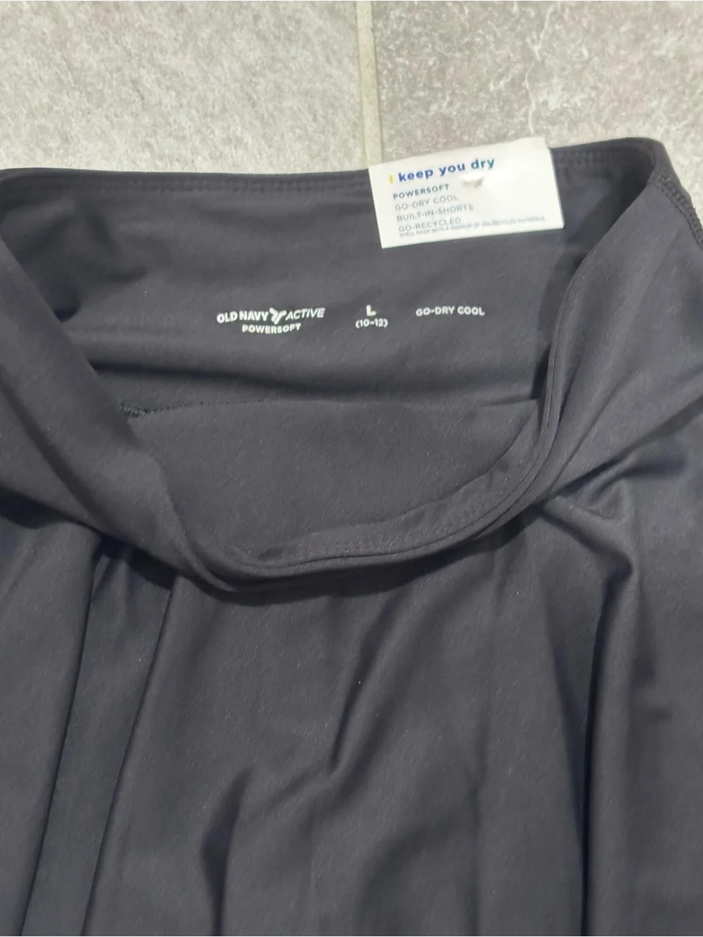 Old Navy Black Flared Girls Skirt